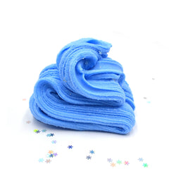 Midnight Snow Storm Blue Icee Glitter Christmas Slime Fantasies Shop Swirl Layered