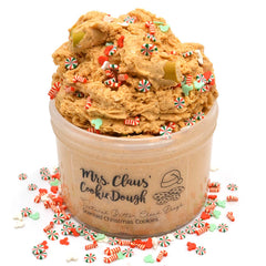 Mrs Claus Cookie Dough Snow Cloud Dough Christmas Slime Fantasies 8oz Front View