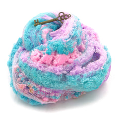 Once Upon a Slime Rainbow Cloud Slime Swirl With Key