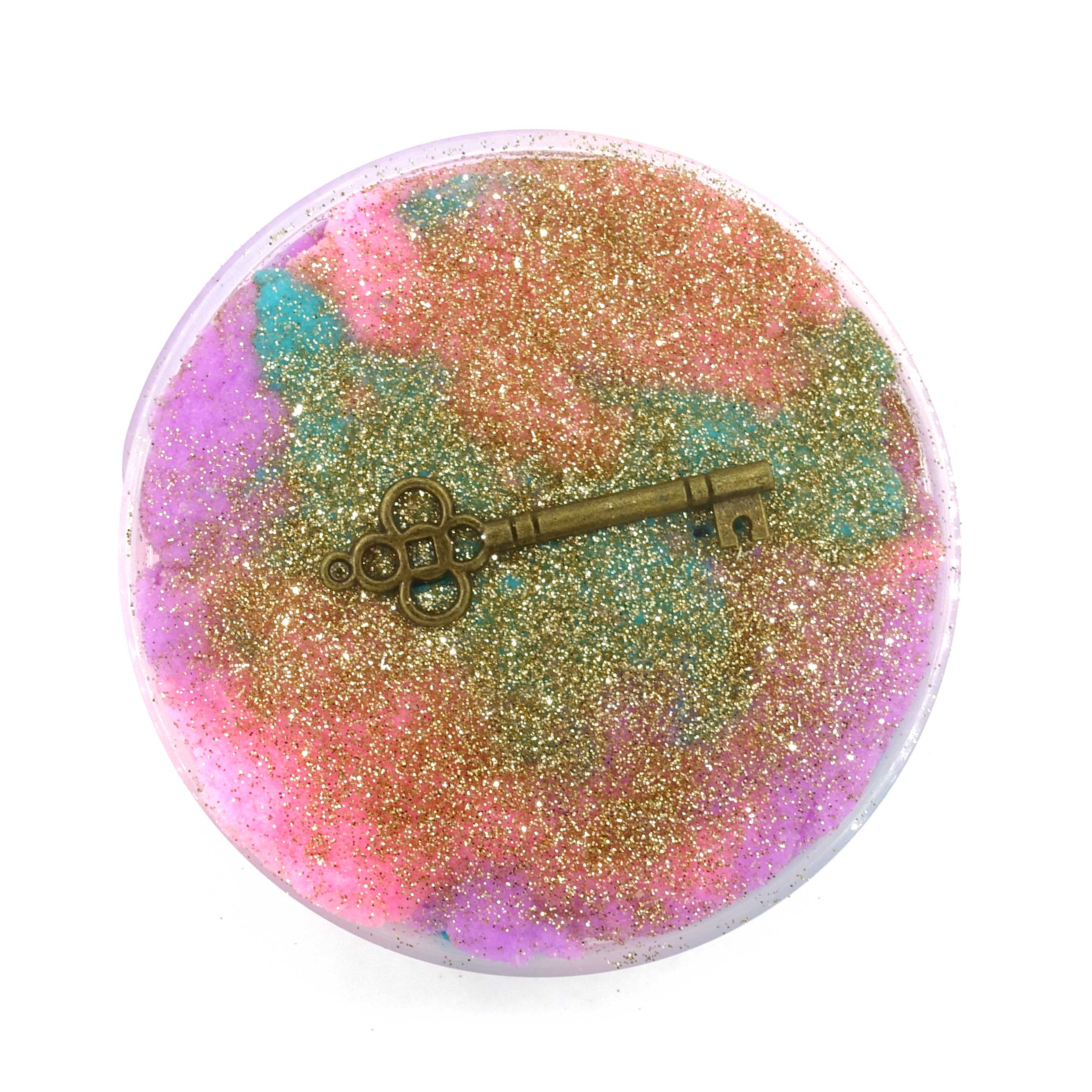 Once Upon a Slime Rainbow Cloud Slime 8oz Top View