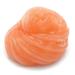 Peach Lollipop Glossy Slime