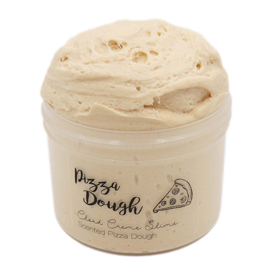 Pizza Dough Beige Cloud Creme Butter Savory Slime Fantasies 8oz Front View