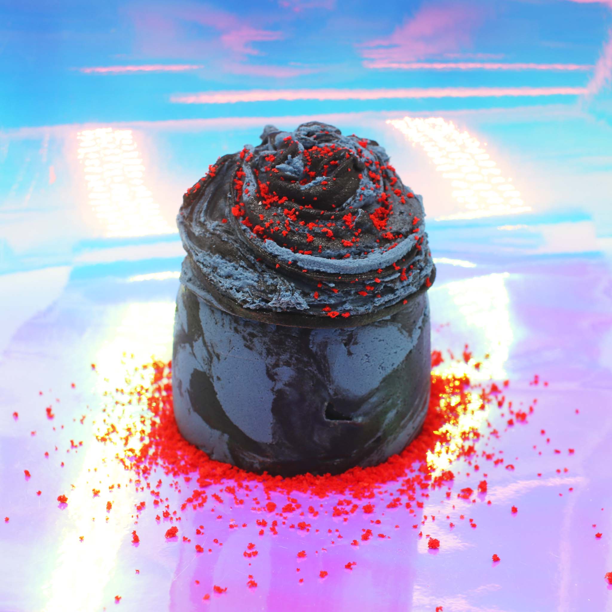 Stranger Things POV Youre Dating Eddie Munson Black Blue Cloud Creme Slime Fantasies Shop 9oz Unboxed