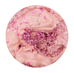 Raspberry Vanilla Crunch Bar White Glue Floam