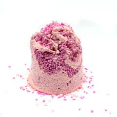 Raspberry Vanilla Crunch Bar White Glue Floam