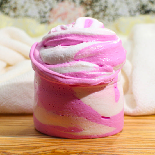 Romance in Paris Butter Macaron White Pink Scented Slime Fantasies Shop Unboxed