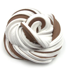 Smores Chocolate Marshmallow Slay Butter Slime Swirl