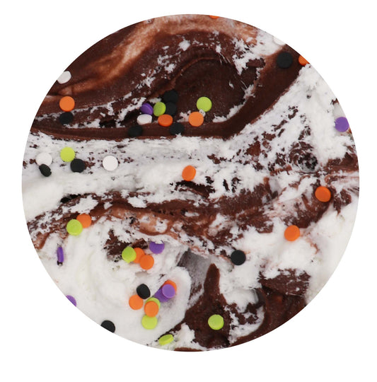 Spooky Oreo Fudge Layered Cloud Cream Creme Halloween Fall Slime Fantasies Texture
