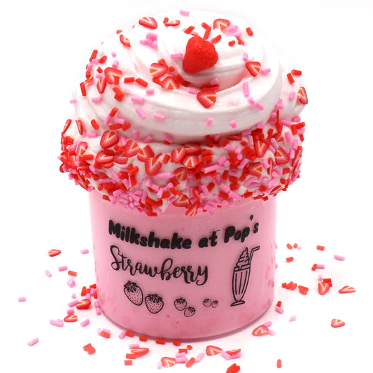 Strawberry Milkshake At Pops Diy Slime