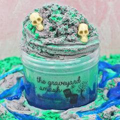 The Graveyard Smash Halloween Cloud Creme Butter Slime Fantasies Shop 9oz Front View