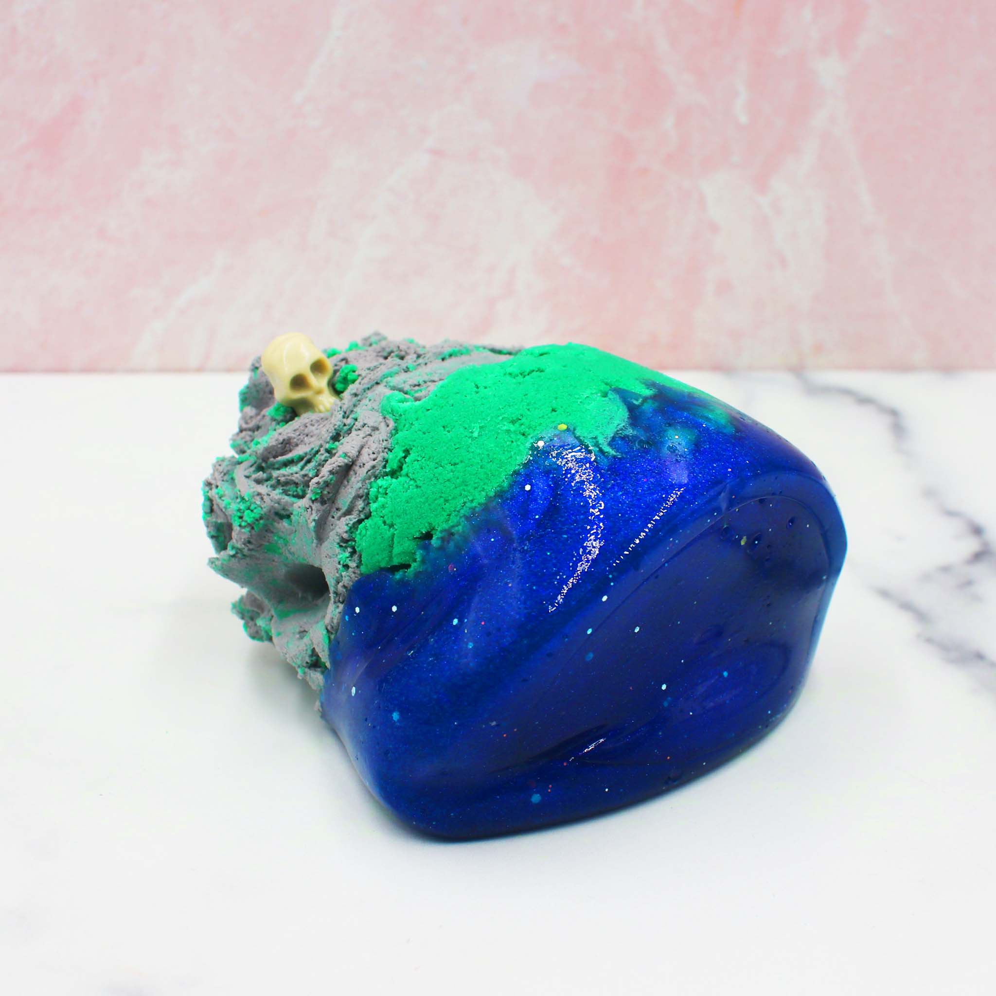 The Graveyard Smash Halloween Cloud Creme Butter Slime Fantasies Shop 9oz Unboxed Laying