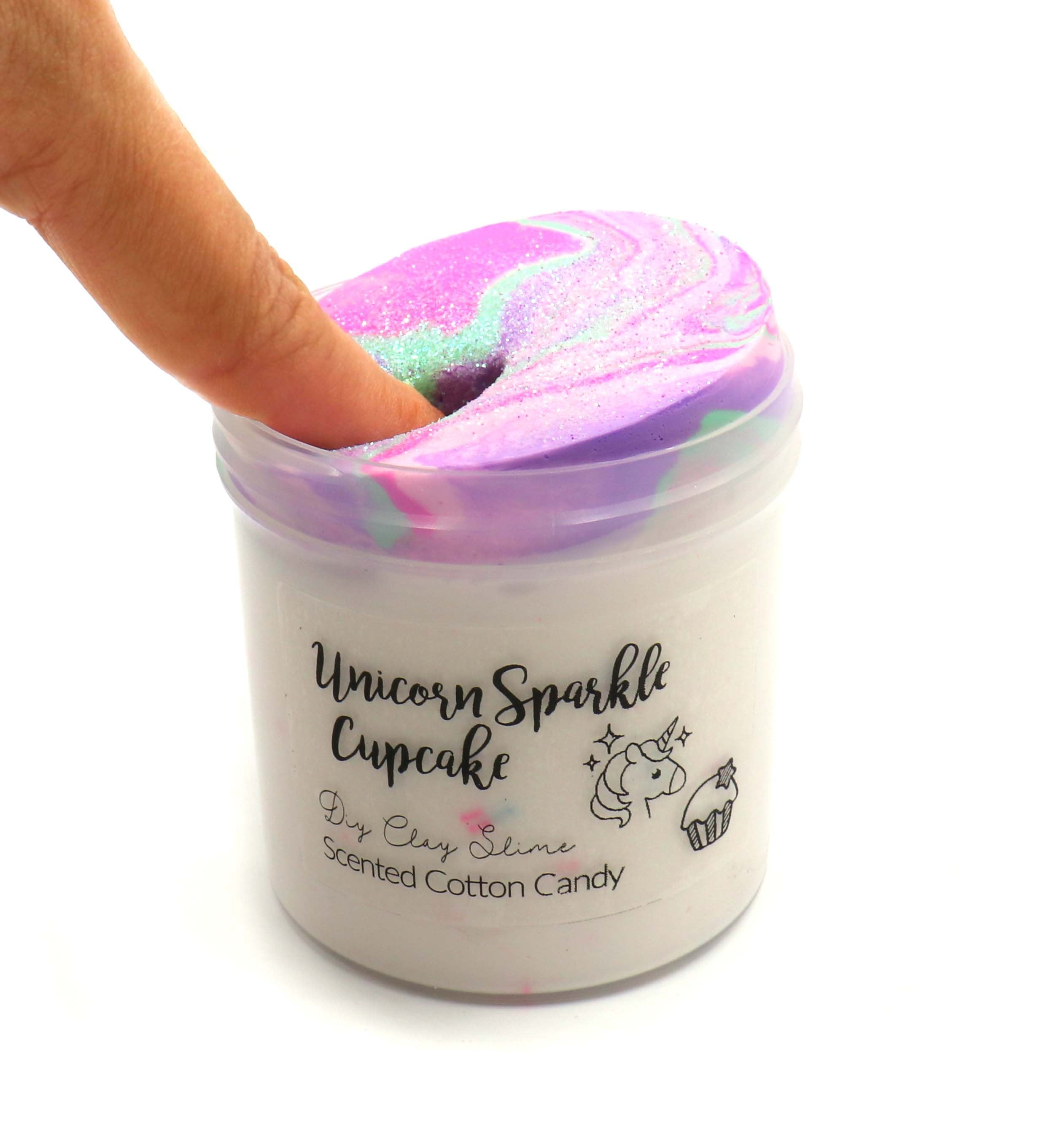 Unicorn Sparkle Cupcake - Diy Clay Slime
