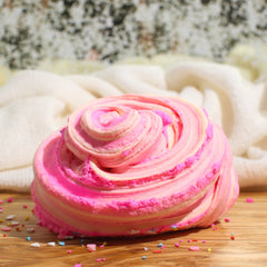 You Got A Peach of My Heart Cloud Creme Pink Orange Sprinkles Butter Slime Fantasies Swirl
